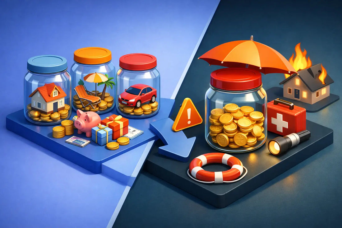 Sinking Funds vs Emergency Fund Explained