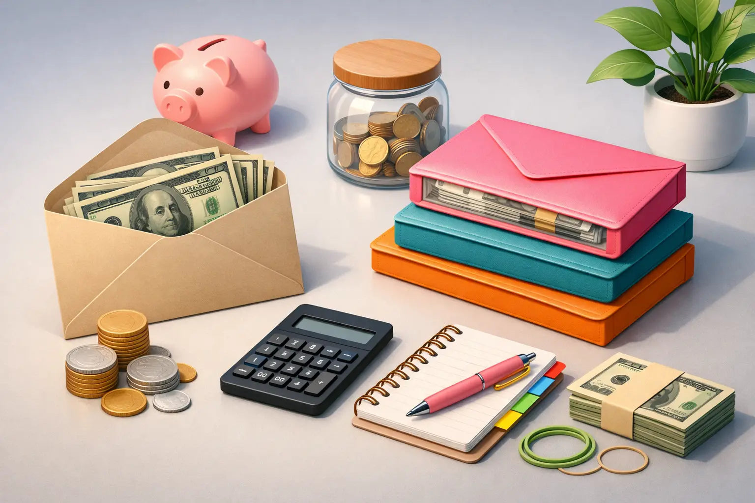 Cash Stuffing Envelopes for Beginners