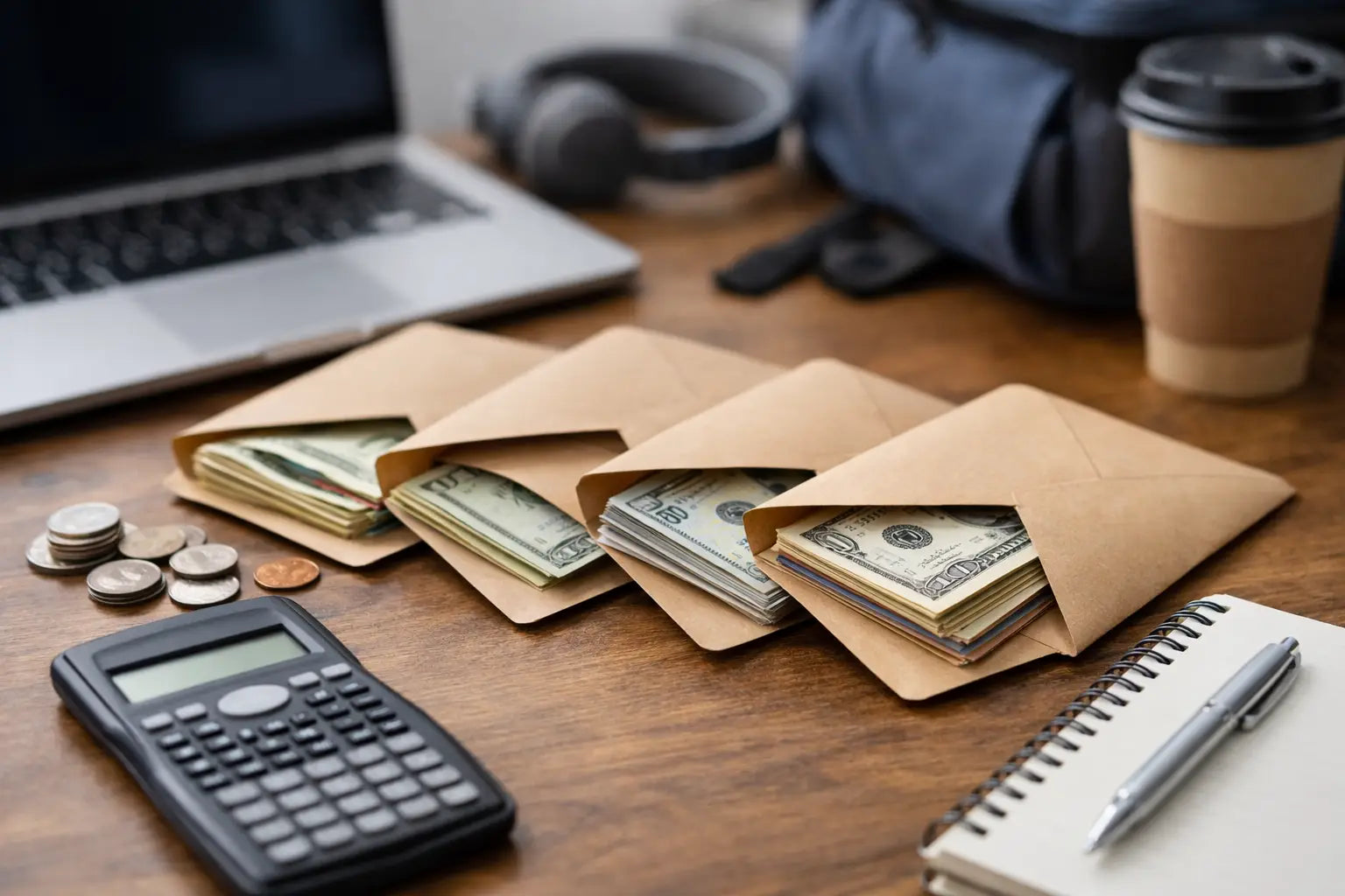 Cash Envelope Categories for Students That Work