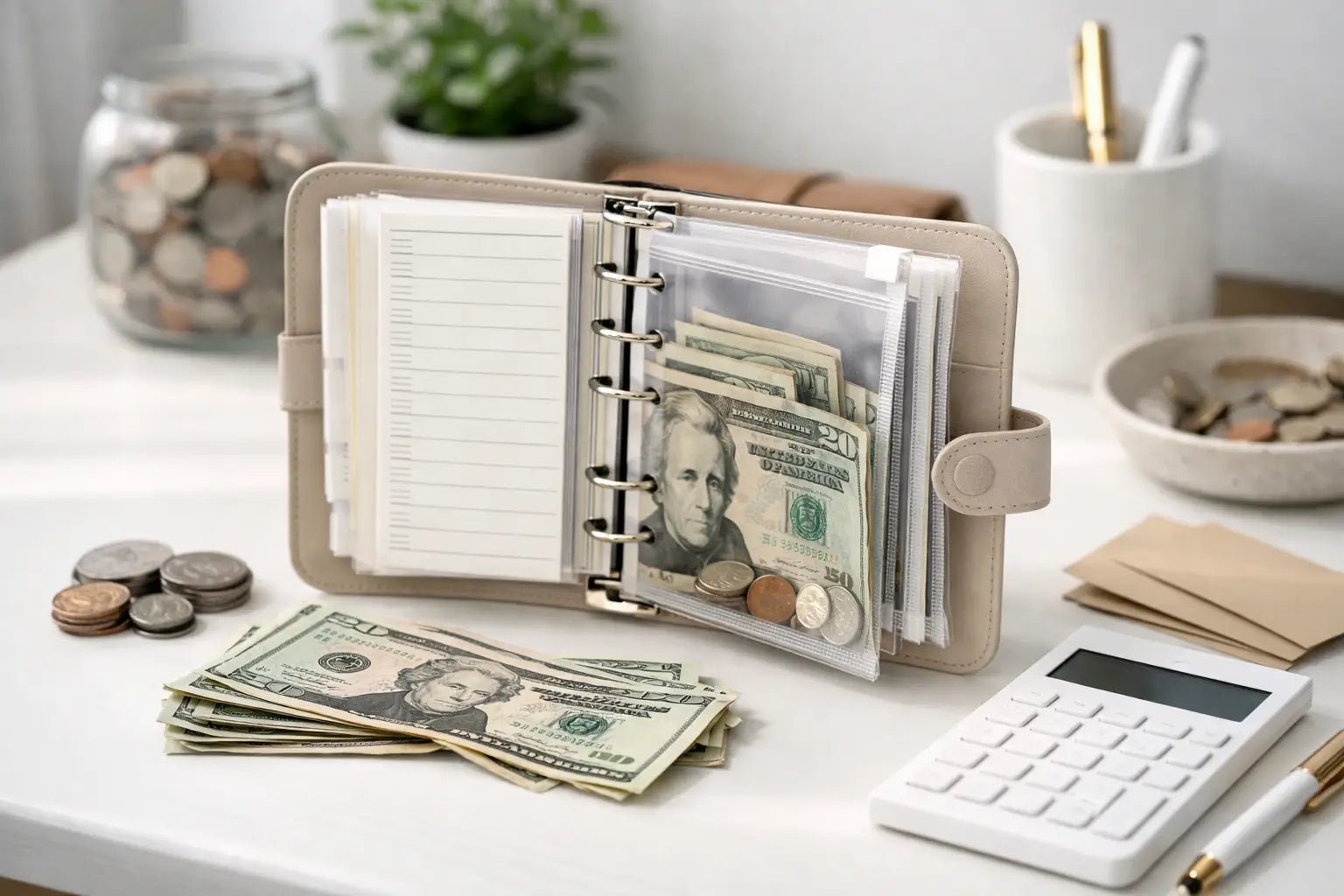 A6 Binder Inserts Review for Cash Stuffing - MARIAANDHERJOURNAL