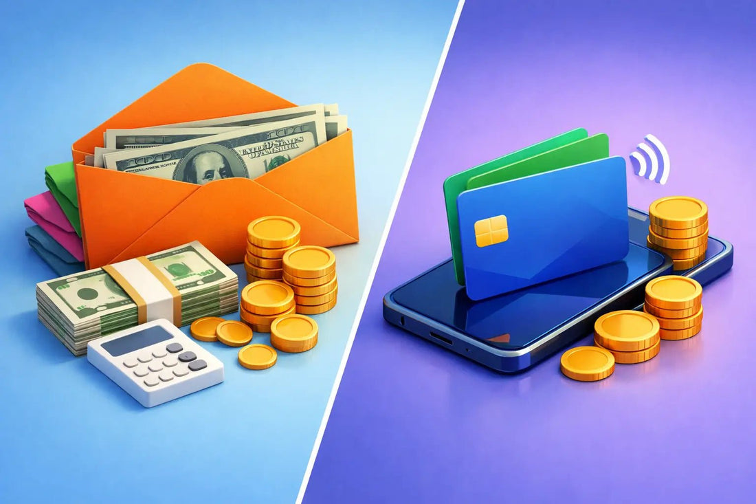 Cash Envelopes vs Debit Cards - MARIAANDHERJOURNAL