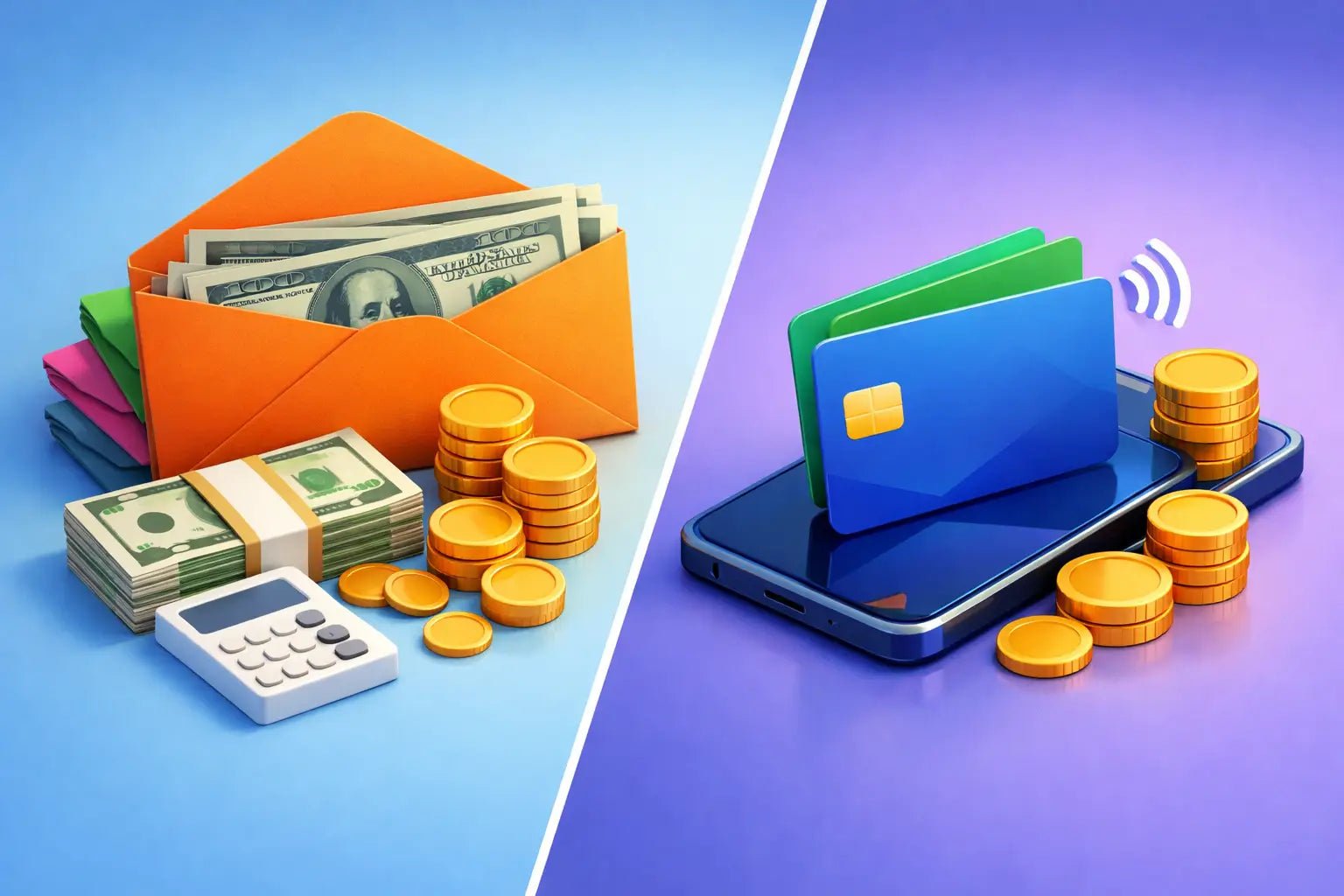 Cash Envelopes vs Debit Cards - MARIAANDHERJOURNAL