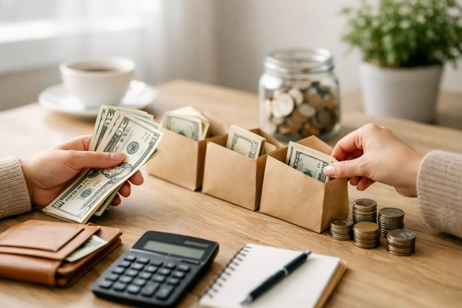 How to Budget With Cash Without Feeling Deprived - MARIAANDHERJOURNAL