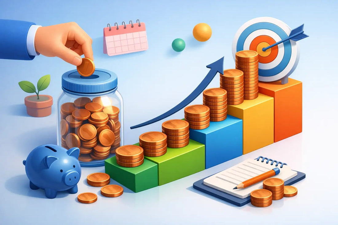 How to Do the 1p Savings Challenge 2026 - MARIAANDHERJOURNAL
