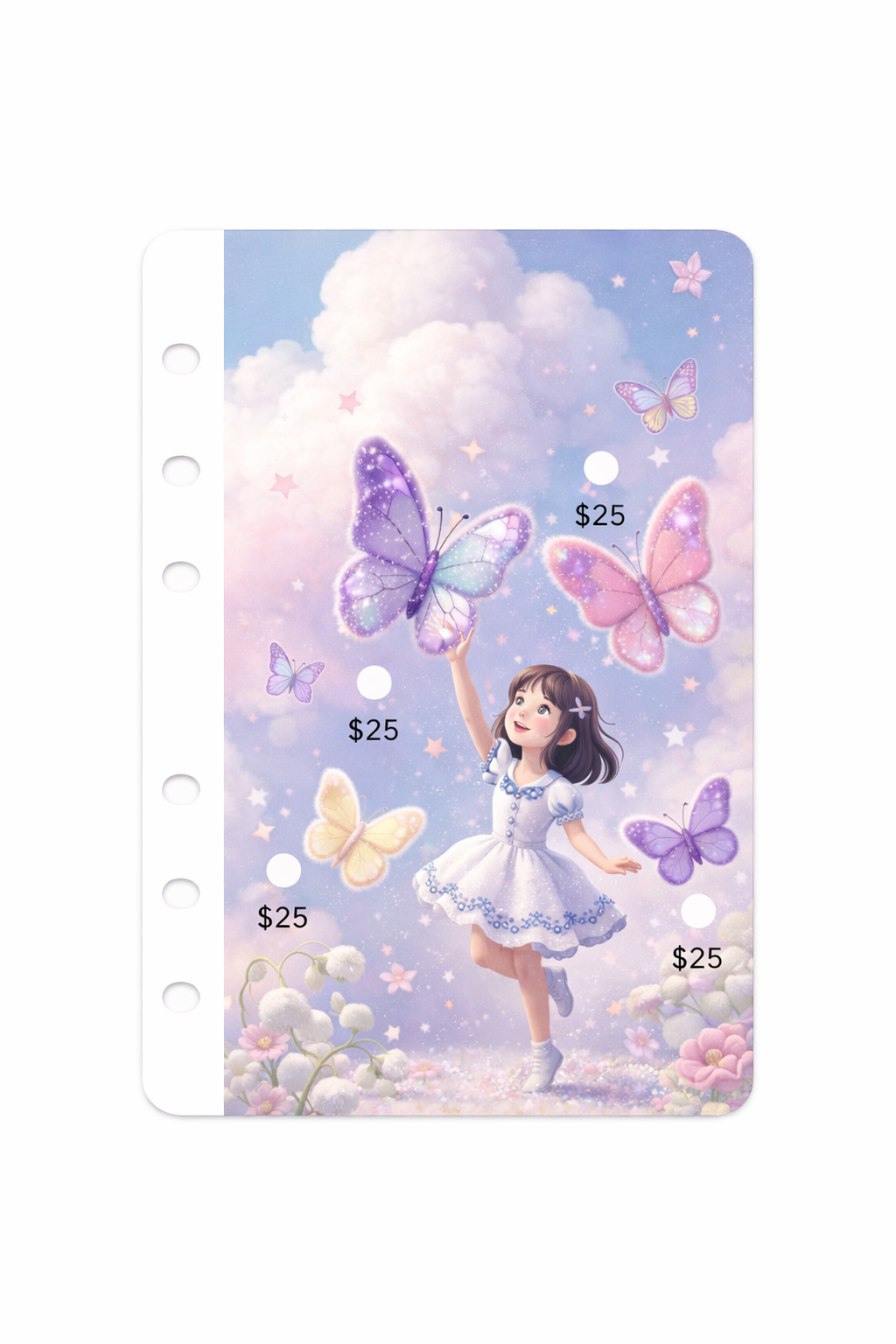 Cash Stuffing A6 Envelopes  with Dashboard | Binder Insert | Sinking Funds Tracker “$400 Savings Challenge”