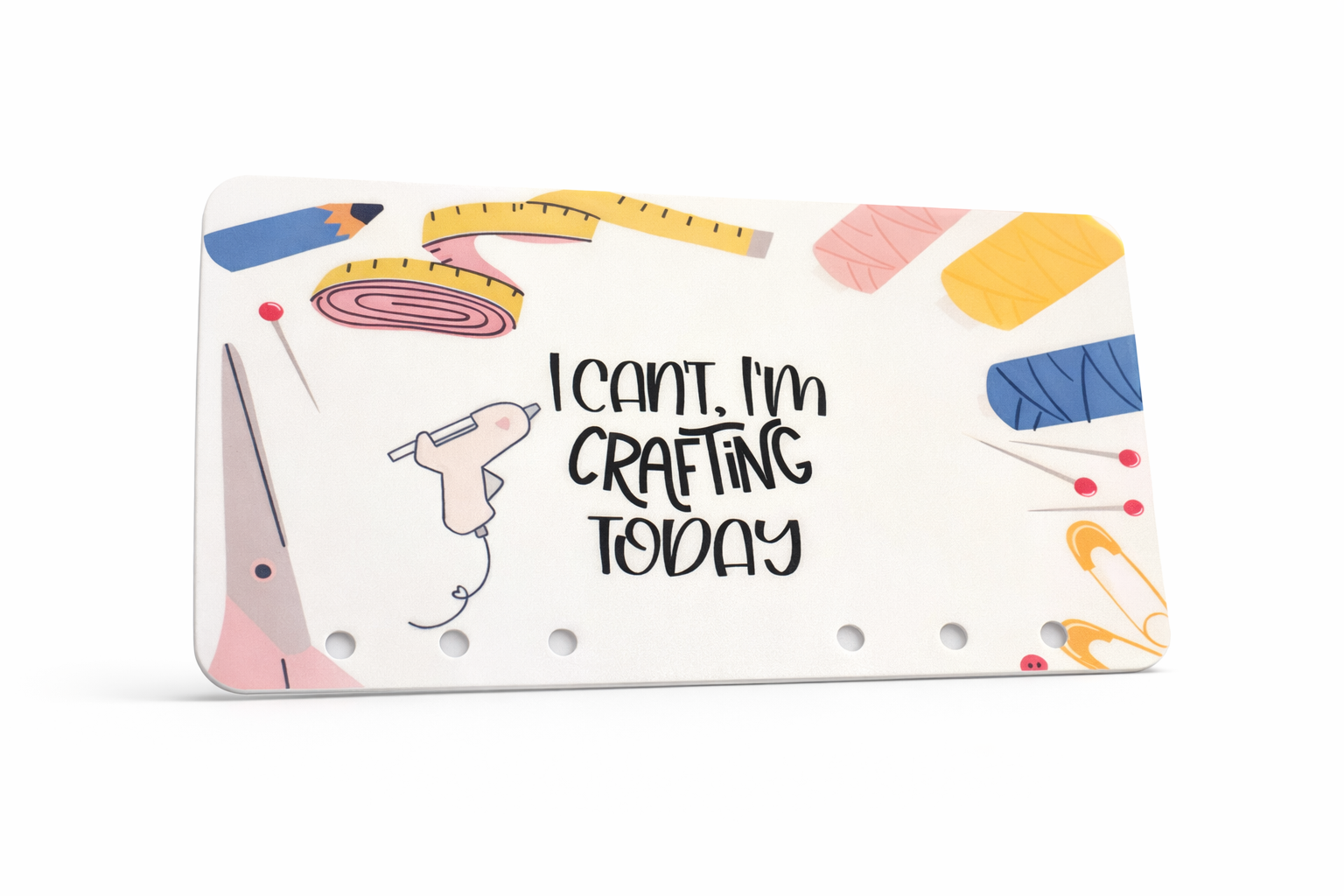 I Can't I'm Crafting Scratch off