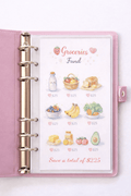 Cash Stuffing A6 Envelope with Dashboard|Binder Insert | Sinking Funds Tracker - “Groceries Fund” - MARIAANDHERJOURNAL