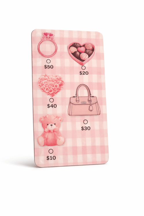 $150 love-themed cash stuffing challenge for A6 budget binder