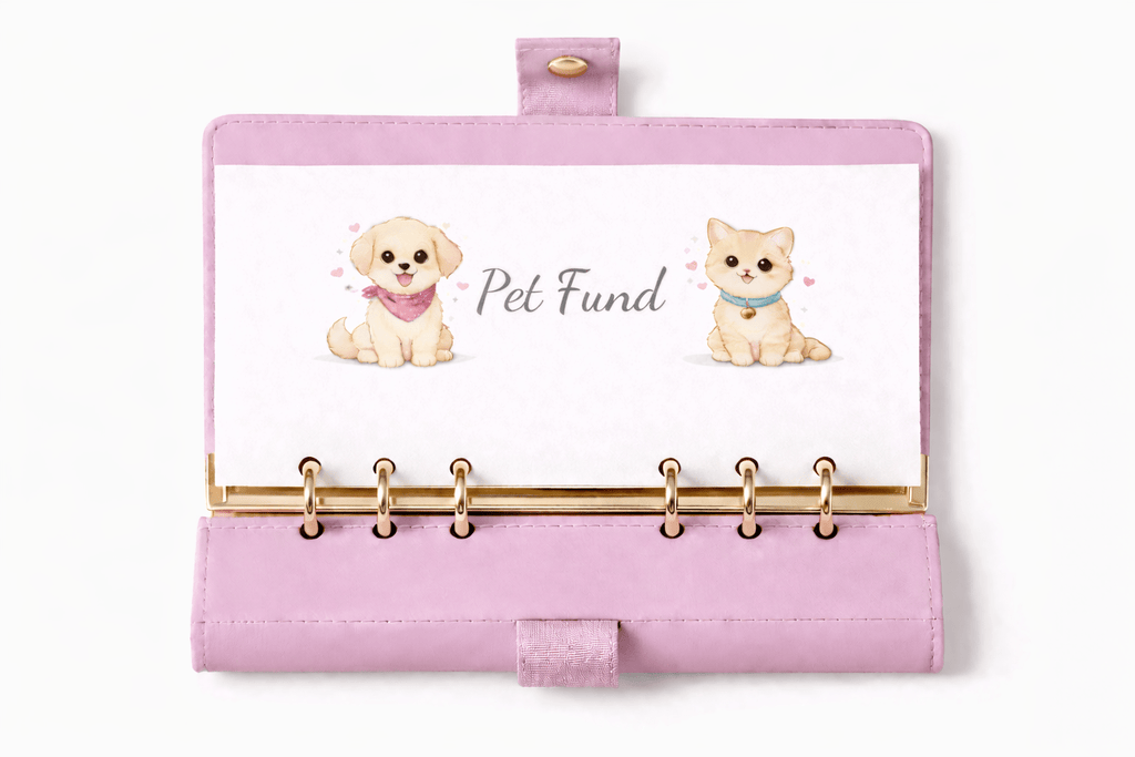 Cash Stuffing Challenge - "Pet Fund” - MARIAANDHERJOURNAL