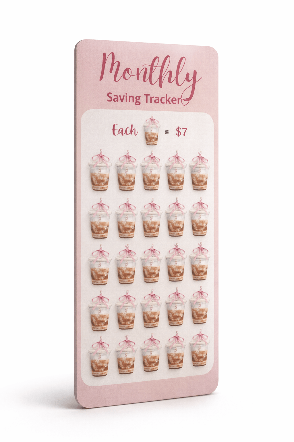 Cash Stuffing Envelope with A6 Budget Dashboard | Binder Insert | Sinking Funds Tracker “Coffee Fund” - MARIAANDHERJOURNAL