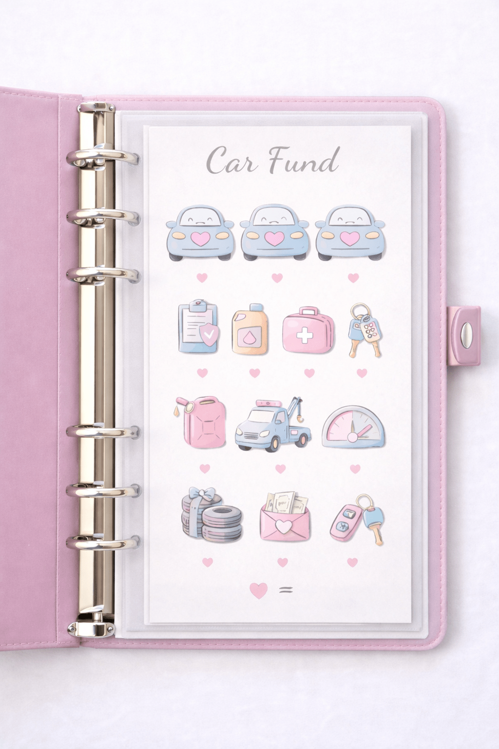 Cash Stuffing Savings Challenge - “Car Fund” - MARIAANDHERJOURNAL